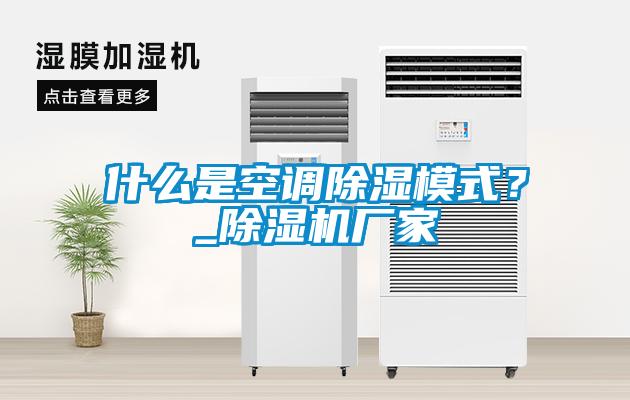 什么是空調(diào)除濕模式?_除濕機廠家