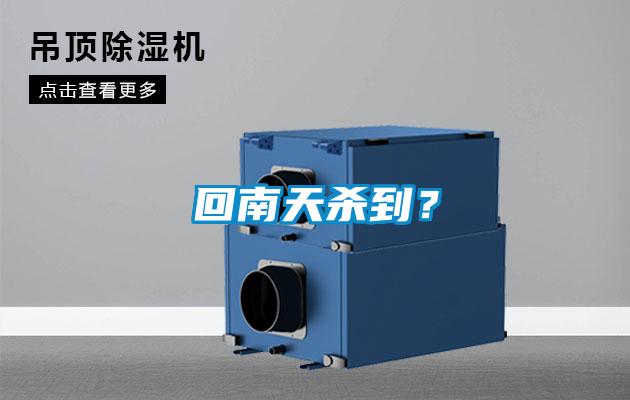 回南天殺到？