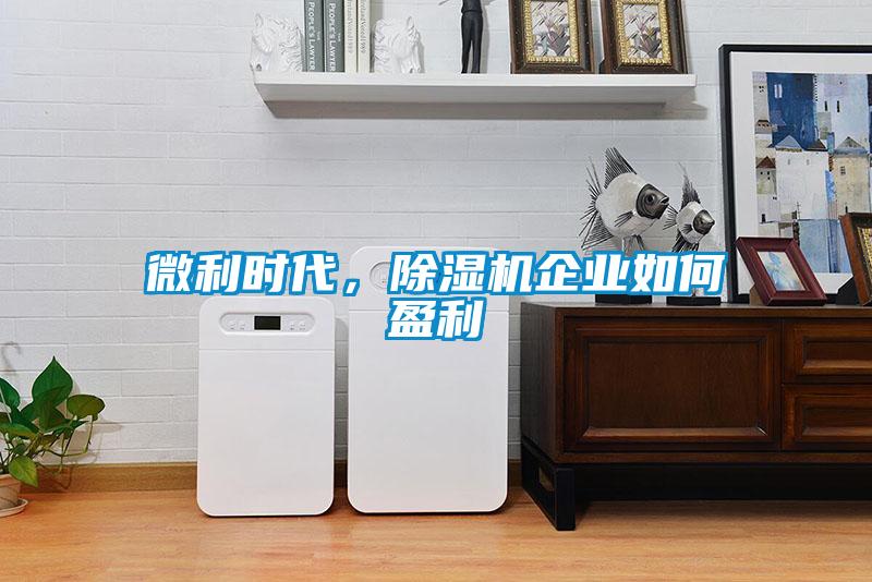 微利時代，除濕機企業如何盈利