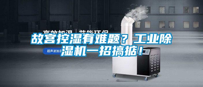 故宮控濕有難題？工業除濕機一招搞掂！