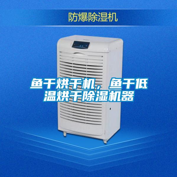 魚干烘干機,魚干低溫烘干除濕機器