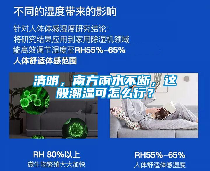 清明,南方雨水不斷,這般潮濕可怎么行?