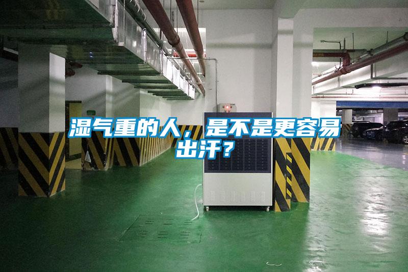 濕氣重的人,是不是更容易出汗?
