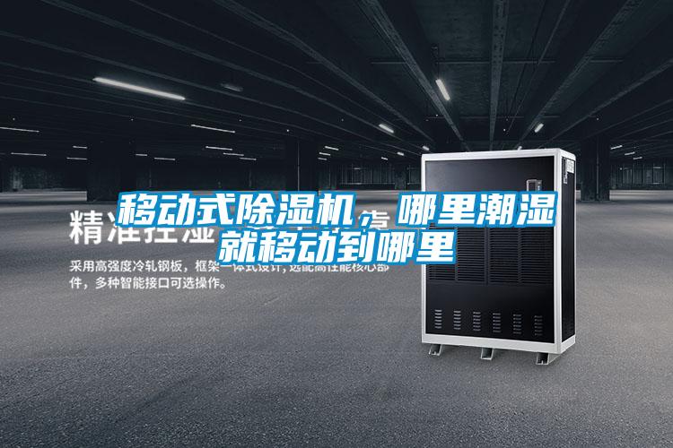 移動式除濕機,哪里潮濕就移動到哪里