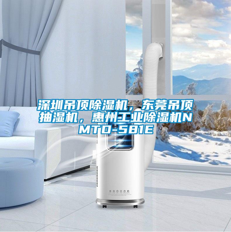 深圳吊頂除濕機，東莞吊頂抽濕機，惠州工業除濕機NMTD-581E