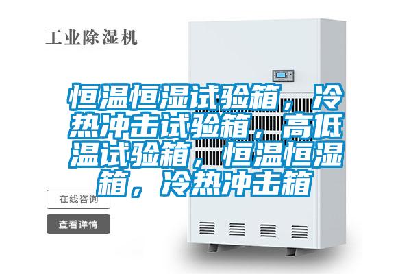 恒溫恒濕試驗(yàn)箱,冷熱沖擊試驗(yàn)箱,高低溫試驗(yàn)箱,恒溫恒濕箱,冷熱沖擊箱