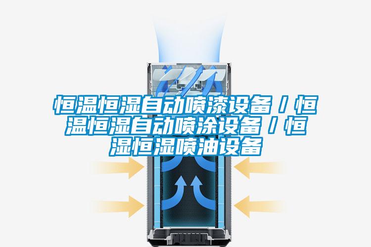 恒溫恒濕自動噴漆設備/恒溫恒濕自動噴涂設備/恒濕恒濕噴油設備