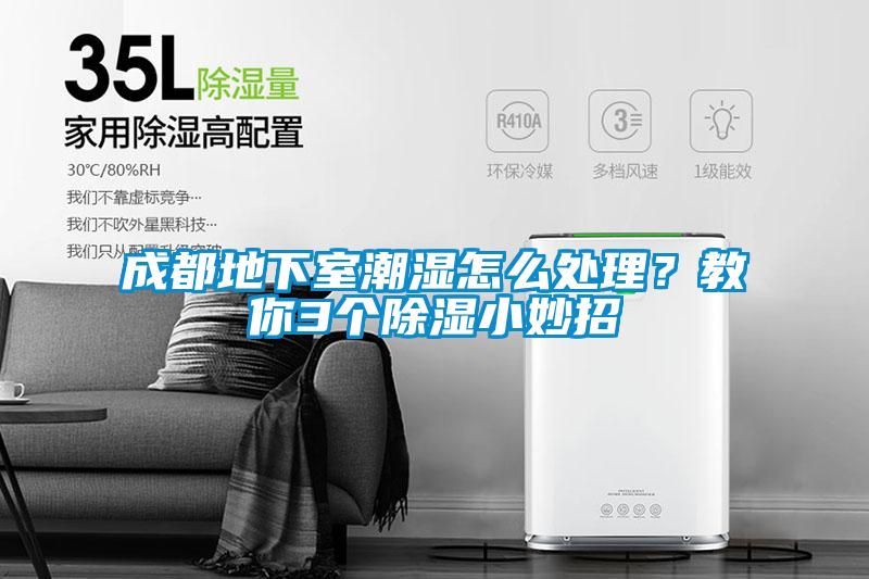 成都地下室潮濕怎么處理？教你3個除濕小妙招