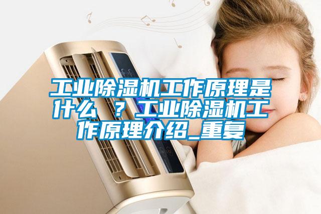 工業除濕機工作原理是什么 ？工業除濕機工作原理介紹_重復