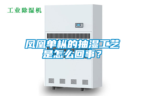 鳳凰單樅的抽濕工藝是怎么回事？