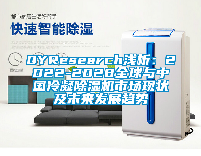 QYResearch淺析:2022-2028全球與中國冷凝除濕機市場現(xiàn)狀及未來發(fā)展趨勢