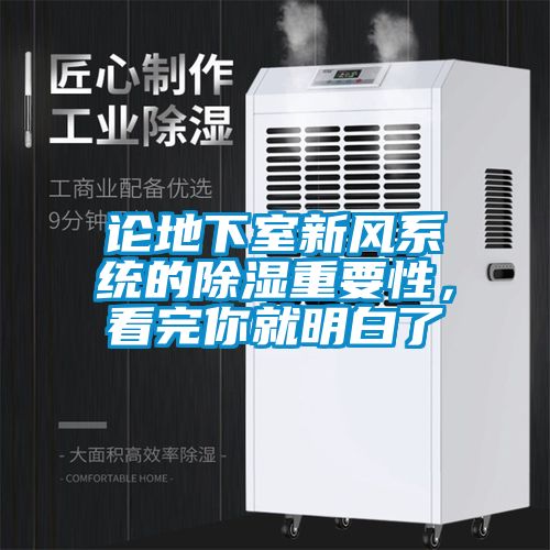 論地下室新風系統的除濕重要性，看完你就明白了