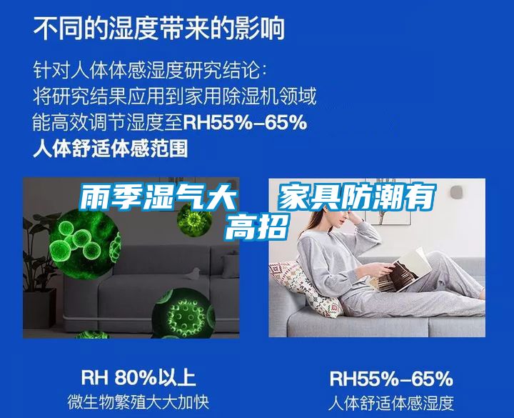 雨季濕氣大 家具防潮有高招