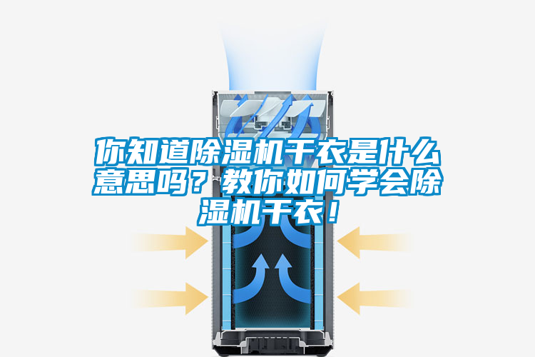 你知道除濕機干衣是什么意思嗎？教你如何學(xué)會除濕機干衣！
