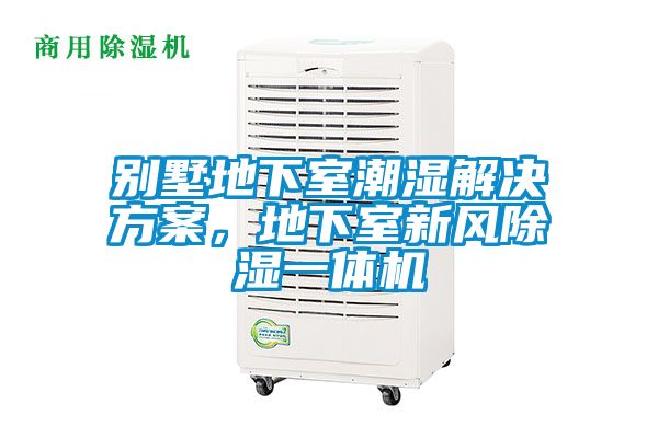 別墅地下室潮濕解決方案,地下室新風(fēng)除濕一體機