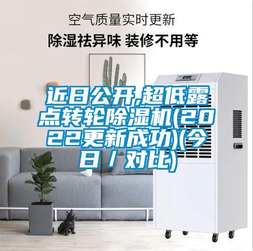 近日公開,超低露點轉(zhuǎn)輪除濕機(2022更新成功)(今日/對比)