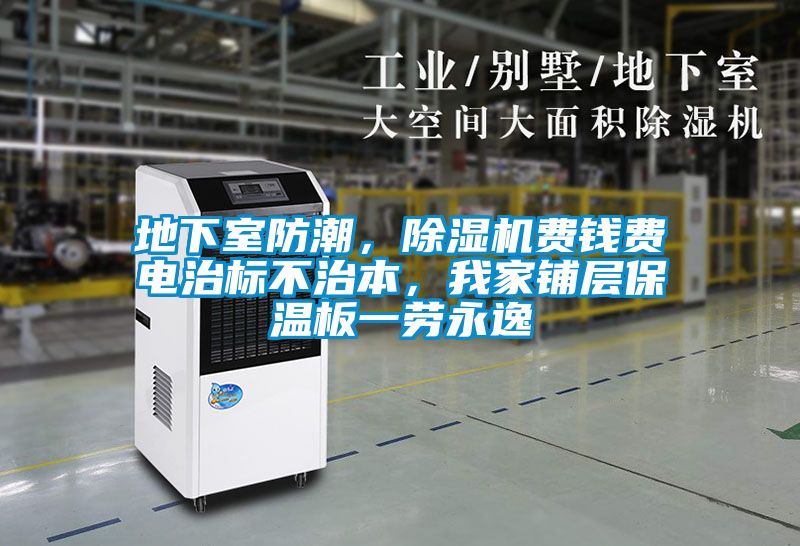 地下室防潮，除濕機費錢費電治標不治本，我家鋪層保溫板一勞永逸